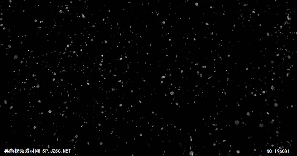雪花飘落素材  Snow2 视频素材下载