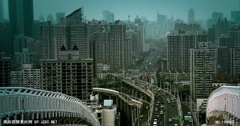 上海东方航空高架桥大景航拍上海高清宣传片上海各种高清实拍素材系列城市实拍视频 城市宣传片