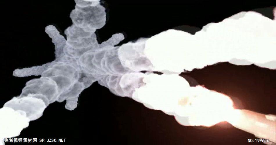 火焰烧火PM06-046火箭 LED动态视频背景大全