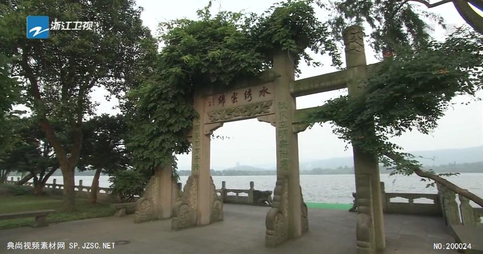 西湖10 中国杭州湖边水边_batch中国高清实拍素材宣传片