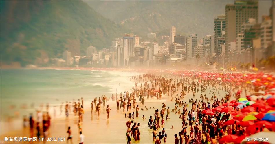 里约时间 Time of Rio延时拍摄高清视频素材延时实拍视频宣传片视频
