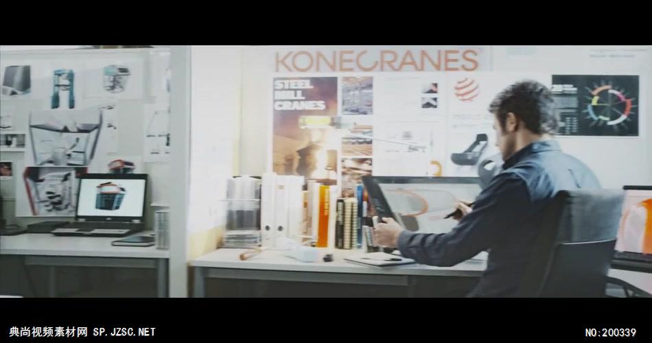 科尼公司 Konecranes Corporate延时拍摄高清视频素材延时实拍视频