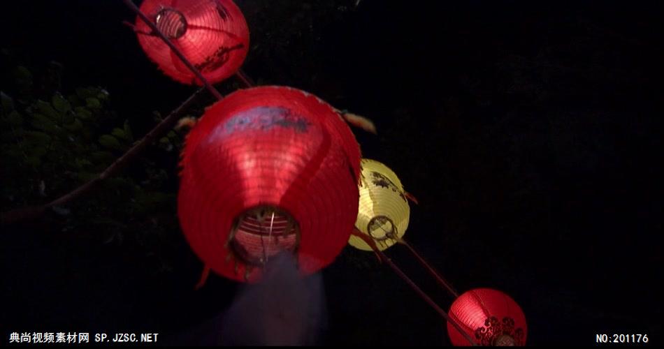 香港春节灯会中国名胜风景标志性景点高清视频素材