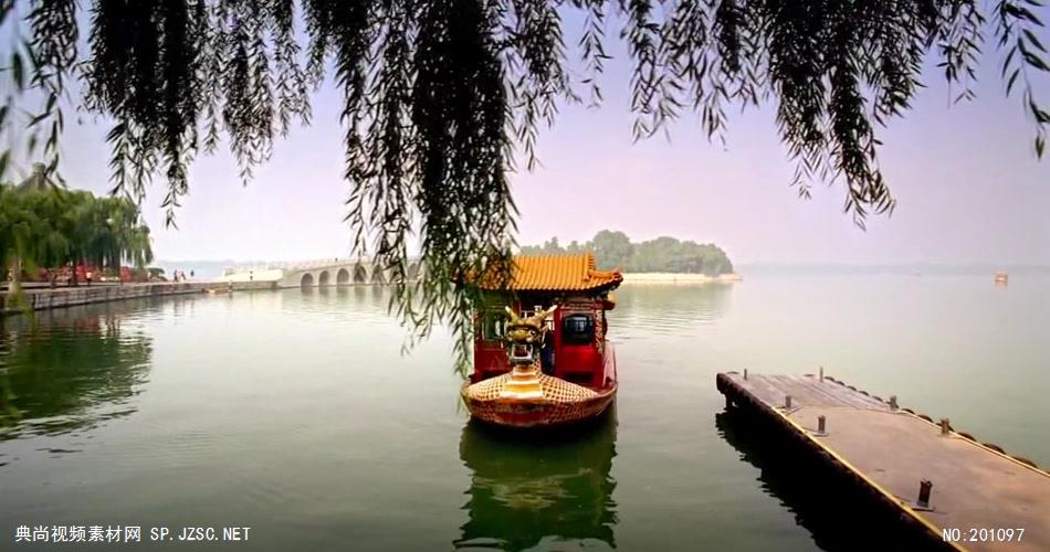 壮丽景观-游览区2中国名胜风景标志性景点高清视频素材