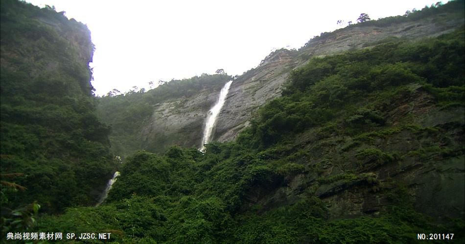 庐山秀峰中国名胜风景标志性景点高清视频素材