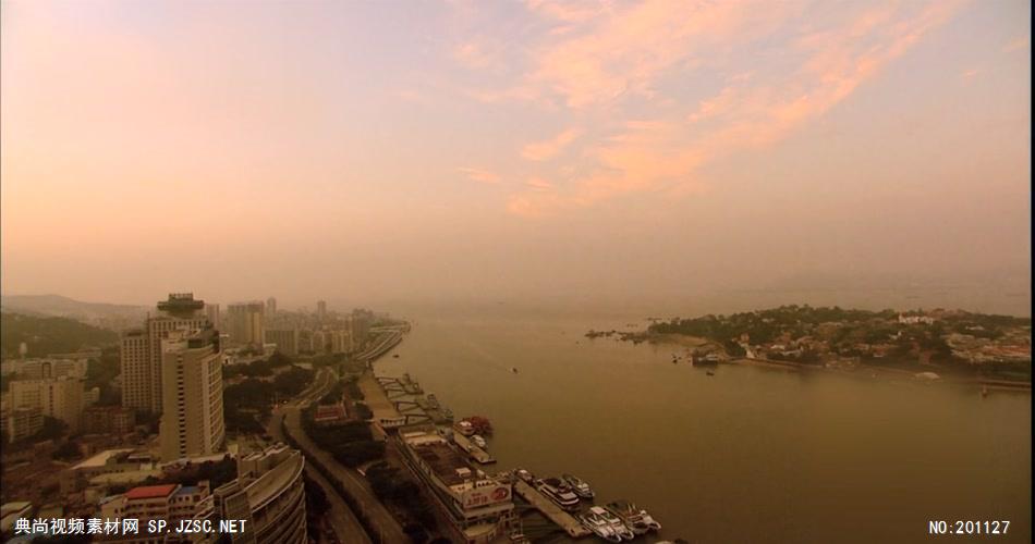 厦门视频中国名胜风景标志性景点高清视频素材
