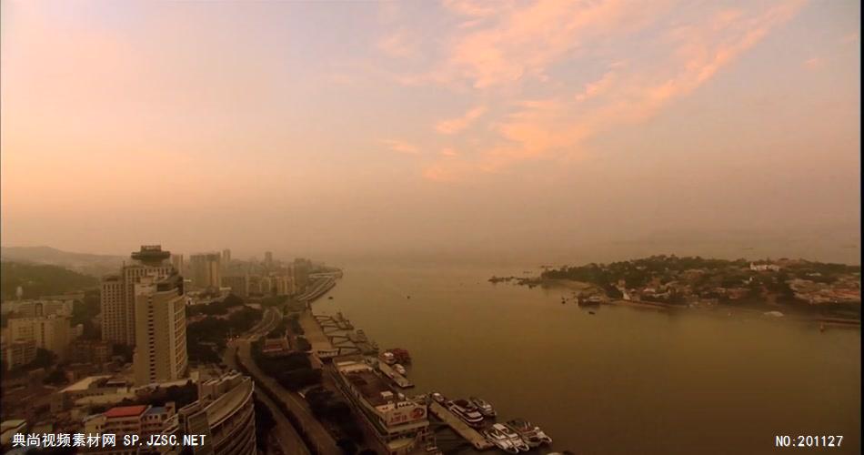 厦门视频中国名胜风景标志性景点高清视频素材