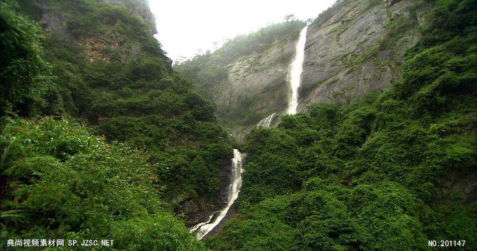 庐山秀峰中国名胜风景标志性景点高清视频素材