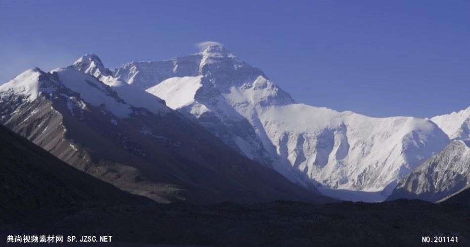 西藏雪山1中国名胜风景标志性景点高清视频素材