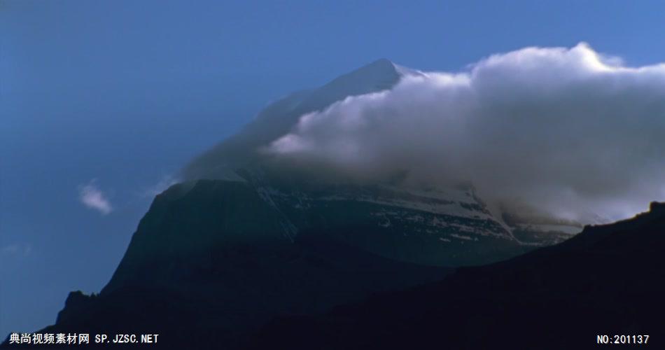 西藏雪山中国名胜风景标志性景点高清视频素材