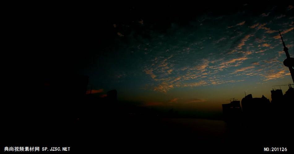 上海东方明珠01(早晨快速)_batch中国名胜风景标志性景点高清视频素材