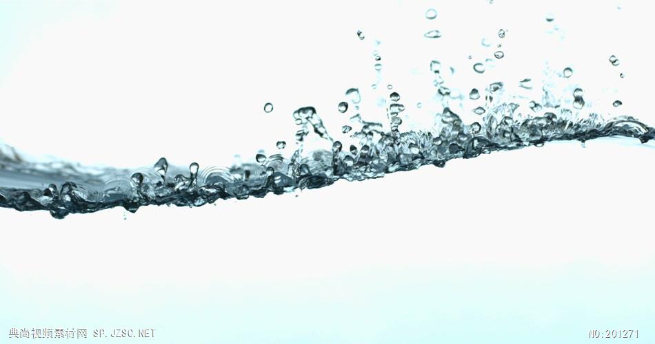 雨水滴流水水面水素材31
