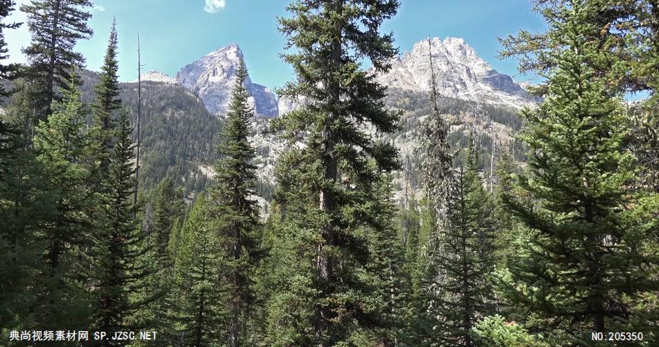 ［4K］ 山脉远景 4K片源 超高清实拍视频素材 自然风景山水花草树木瀑布超清素材
