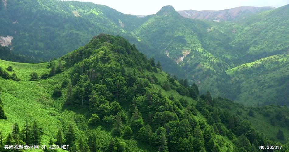 ［4K］ 绿林山脉俯拍 4K片源 超高清实拍视频素材 自然风景山水花草树木瀑布超清素材