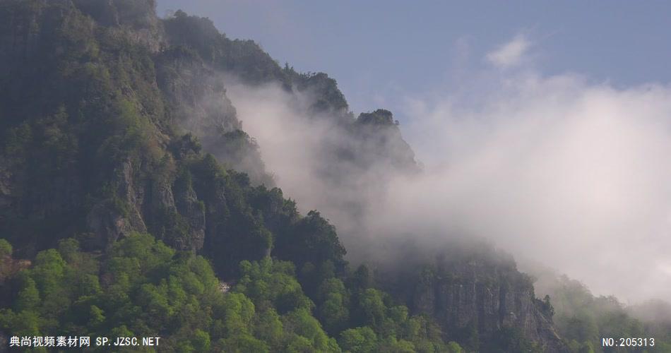［4K］ 美丽的雾气 4K片源 超高清实拍视频素材 自然风景山水花草树木瀑布超清素材