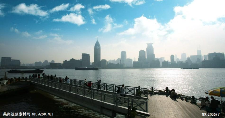 中国上海广州城市地标建筑高端办公楼夜景航拍宣传片高清视频素材城市31