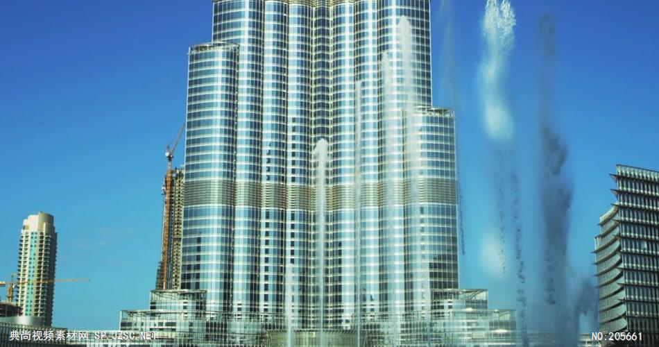 中国上海广州城市地标建筑高端办公楼夜景航拍宣传片高清视频素材现代城市05