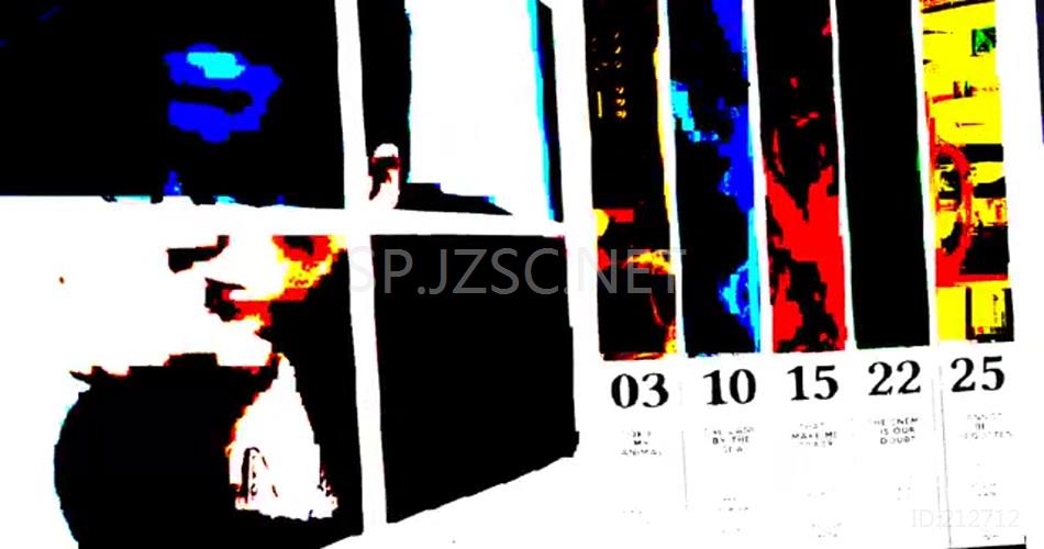 18130 杂志宣传AE素材