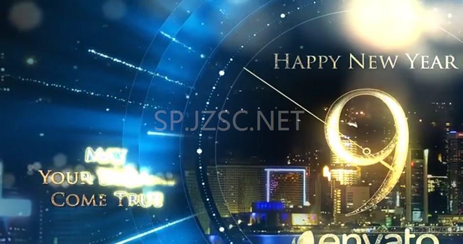 18228 新年倒计时AE素材
