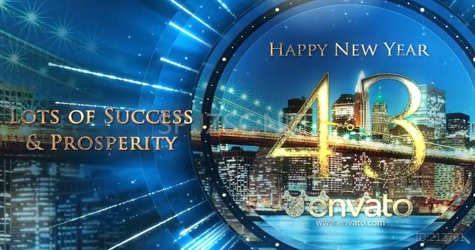 18228 新年倒计时AE素材