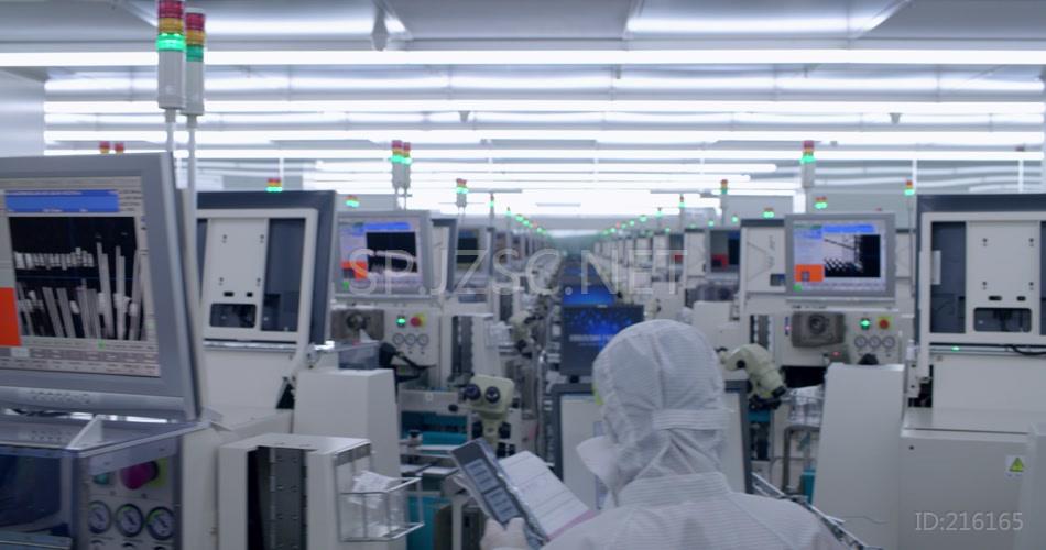 4K高新科技工业智能仓储实拍视频素材
