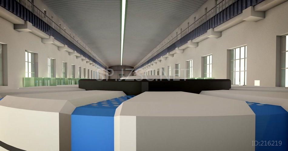 丰满水电站 3d建筑漫游动画 水库 大坝 鸟瞰 水库 三维地产 三维 建筑 动画