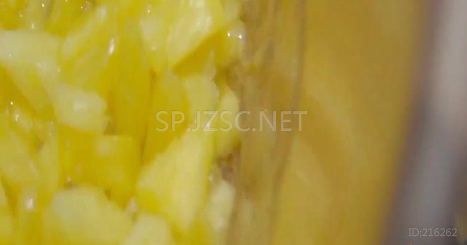 菠萝种植采摘加工制作美食产地制作视频素材