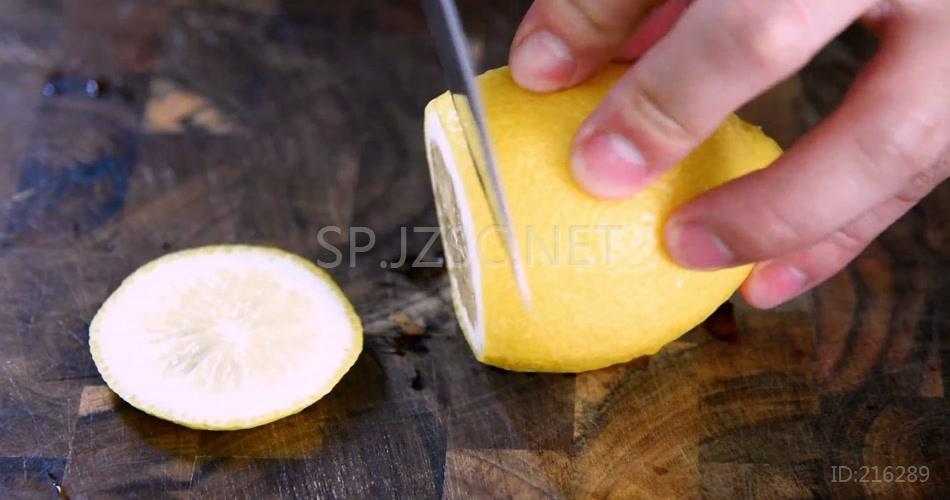 百香果柠檬蜂蜜超清无水印美食视频