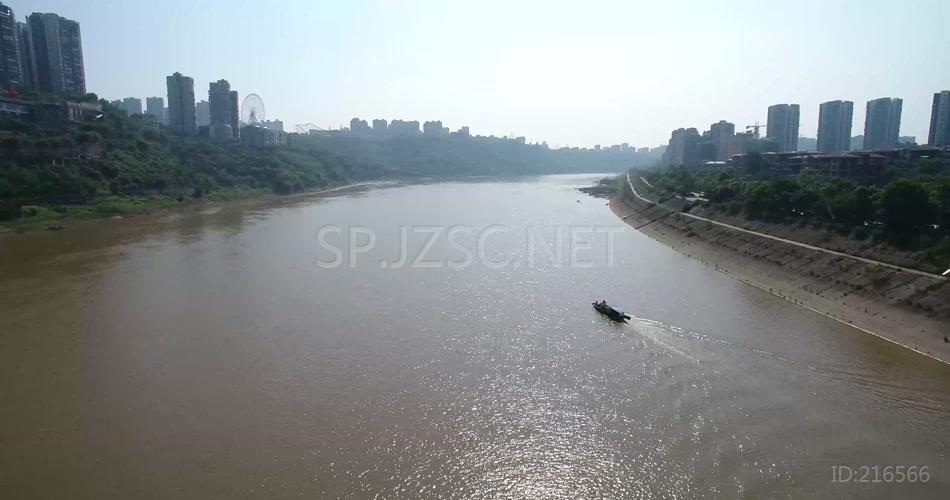 泸州城市 港口 码头 长江 高速 立交 大剧院 街道 车流
