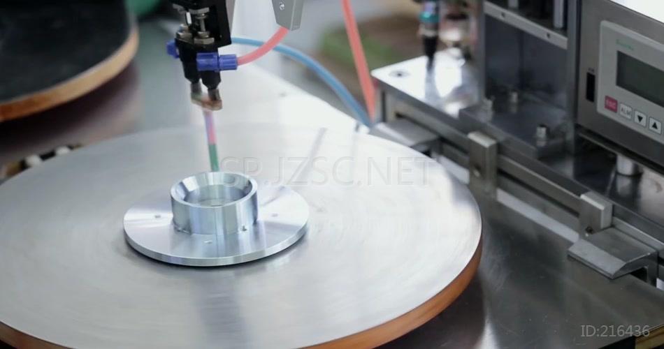 工业4.0扬声器生产制造工艺流程视频素材