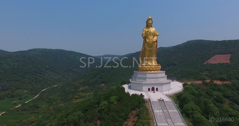 苏州大观音禅寺 全景 4K航拍 观音 观音寺