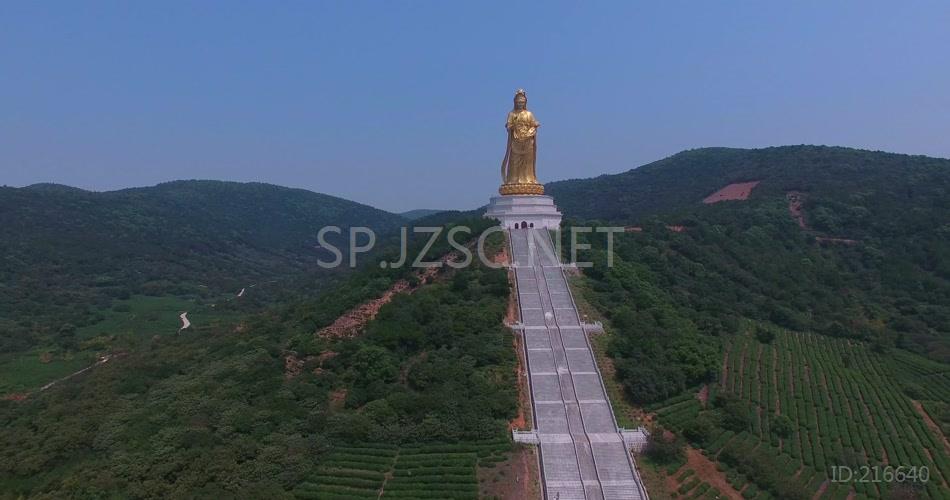 苏州大观音禅寺 全景 4K航拍 观音 观音寺