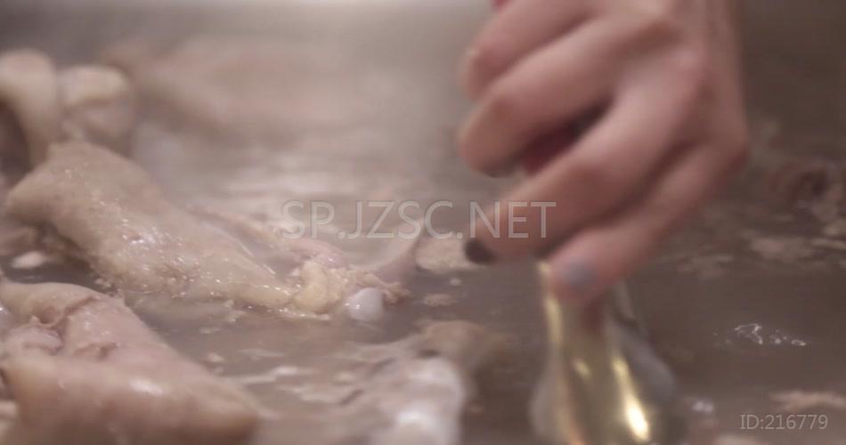 红烧羊肉面全过程特色美食宣传视频素材
