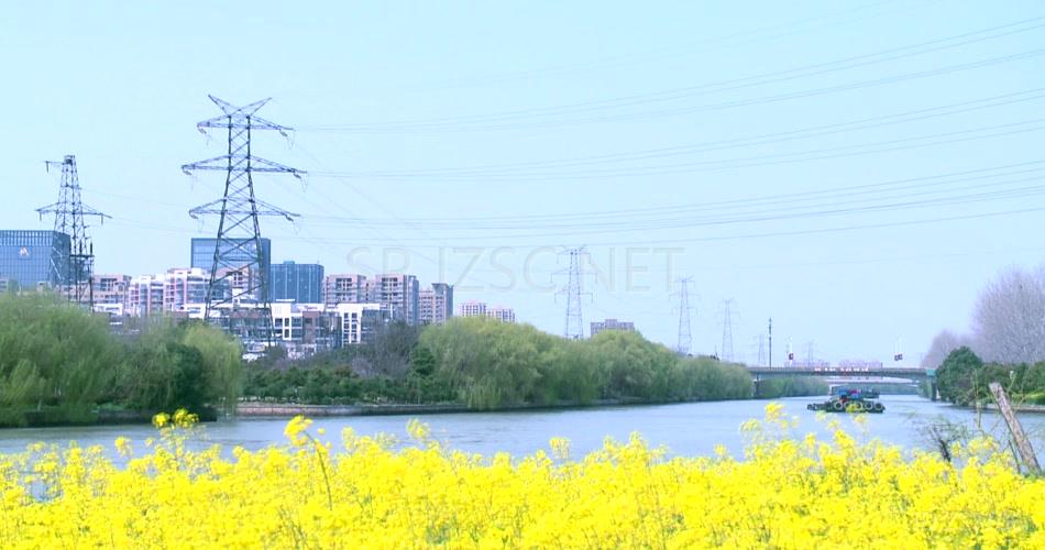 京杭大运河延时摄影高清视频素材