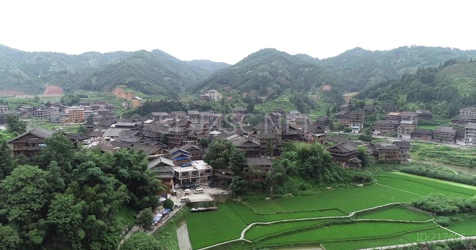 诗情画意少数民族建筑风雨桥