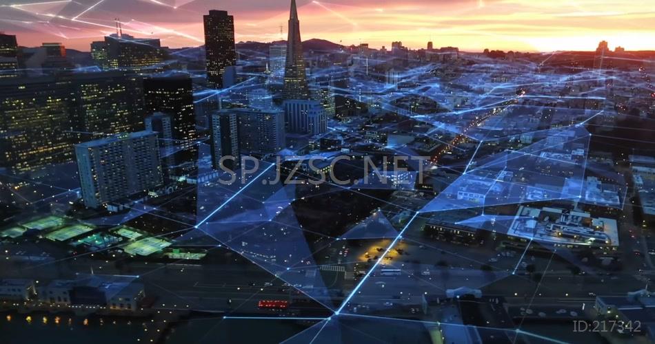 智慧城市5G互联网网科技企业宣传视频素材
