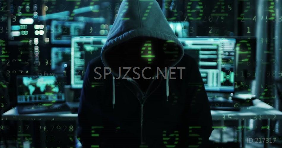 商务信息数字科技黑客代码入侵防御