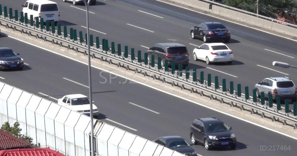 最新拍摄北京高架立交桥车流