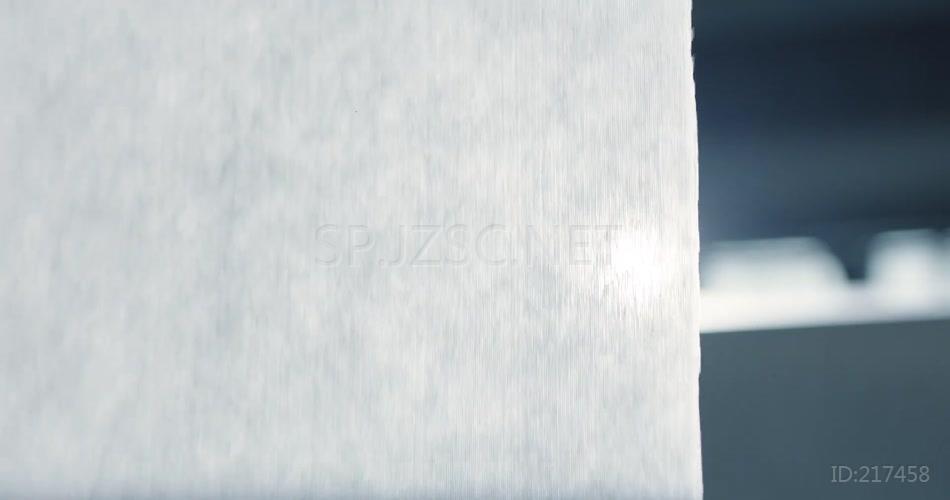 棉花纸巾生产宣传片实拍视频