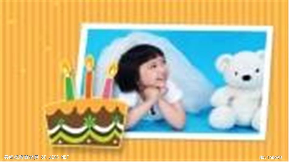 会声：ET-20 儿童生日相册模板 童年儿童相册儿童照片 会声会影特效下载  会声会影模版素材