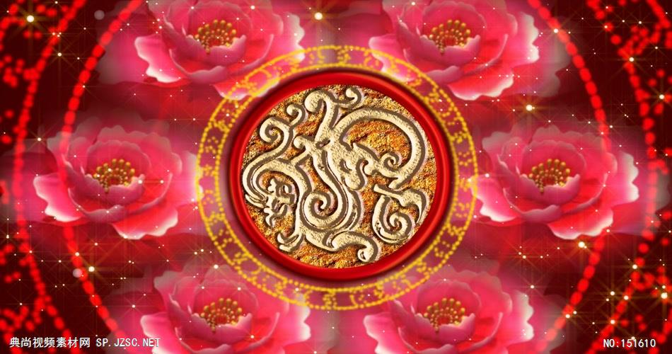 YM4314图腾旋转 -民族歌舞图腾 配乐 歌舞