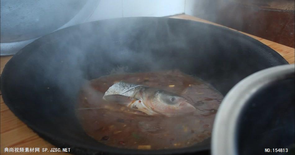 饭店酒楼吃饭聚餐美食火锅高清视频素材餐饮厨师食物厨房美食8