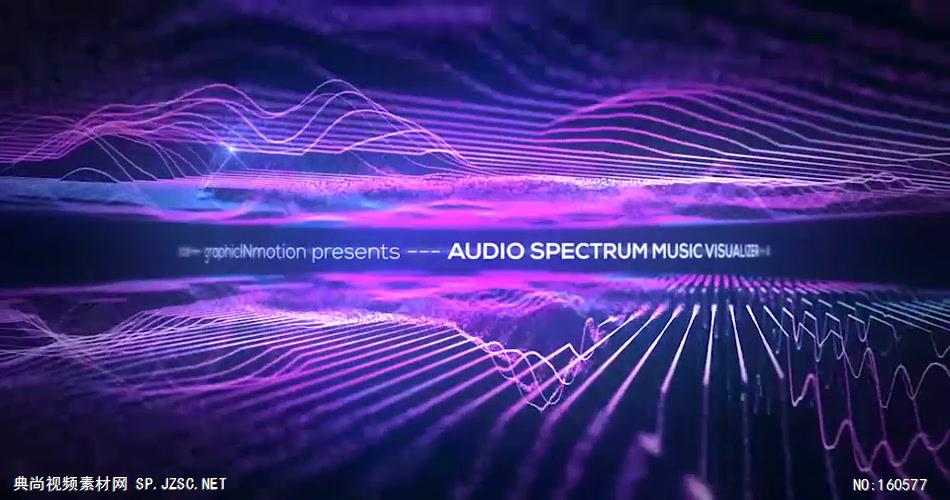 AE：抽象粒子音律音效素材 ae特效素材17