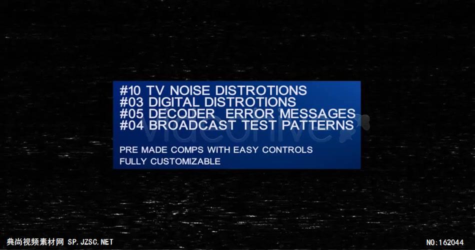 AE：6终极电视故障效果  AE模板素材 ae素材下载18