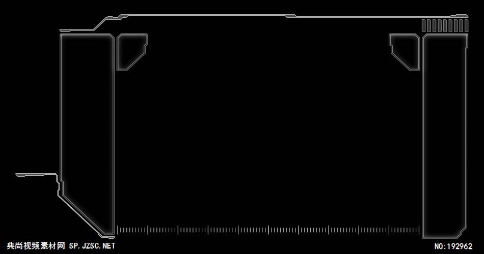 例高科技界面显示素材 -    例高科技界面显示素材HUD01 视频素材下载