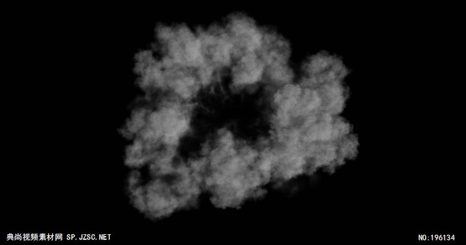 震撼冲击波素材包-大约五十个_ShockwaveSmoke01 视频素材下载