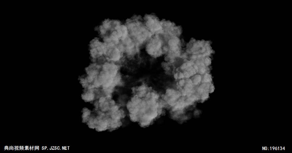 震撼冲击波素材包-大约五十个_ShockwaveSmoke01 视频素材下载