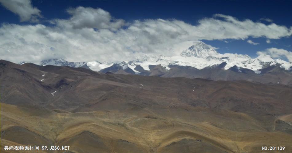 西藏雪山3中国名胜风景标志性景点高清视频素材