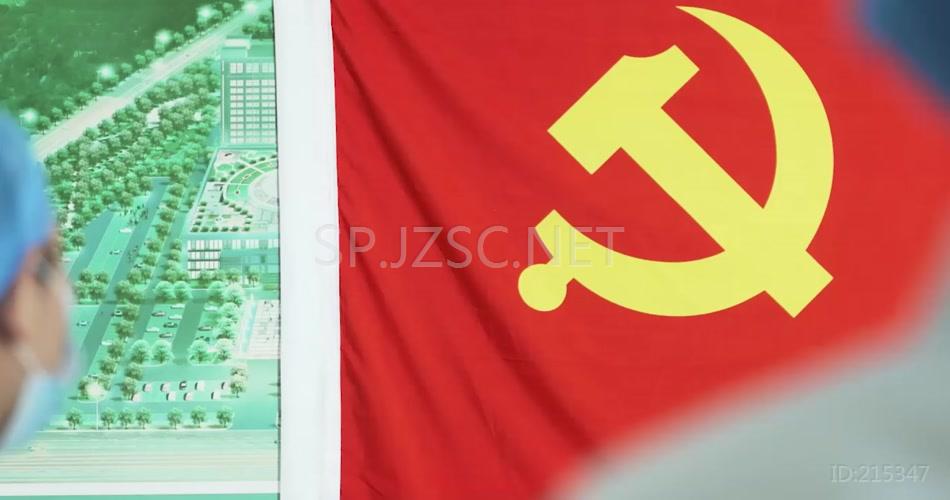 医护人员抗疫宣誓气势抗击疫情视频素材