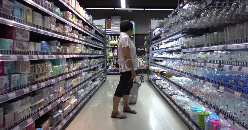 4K超市商场百货商店商品货架